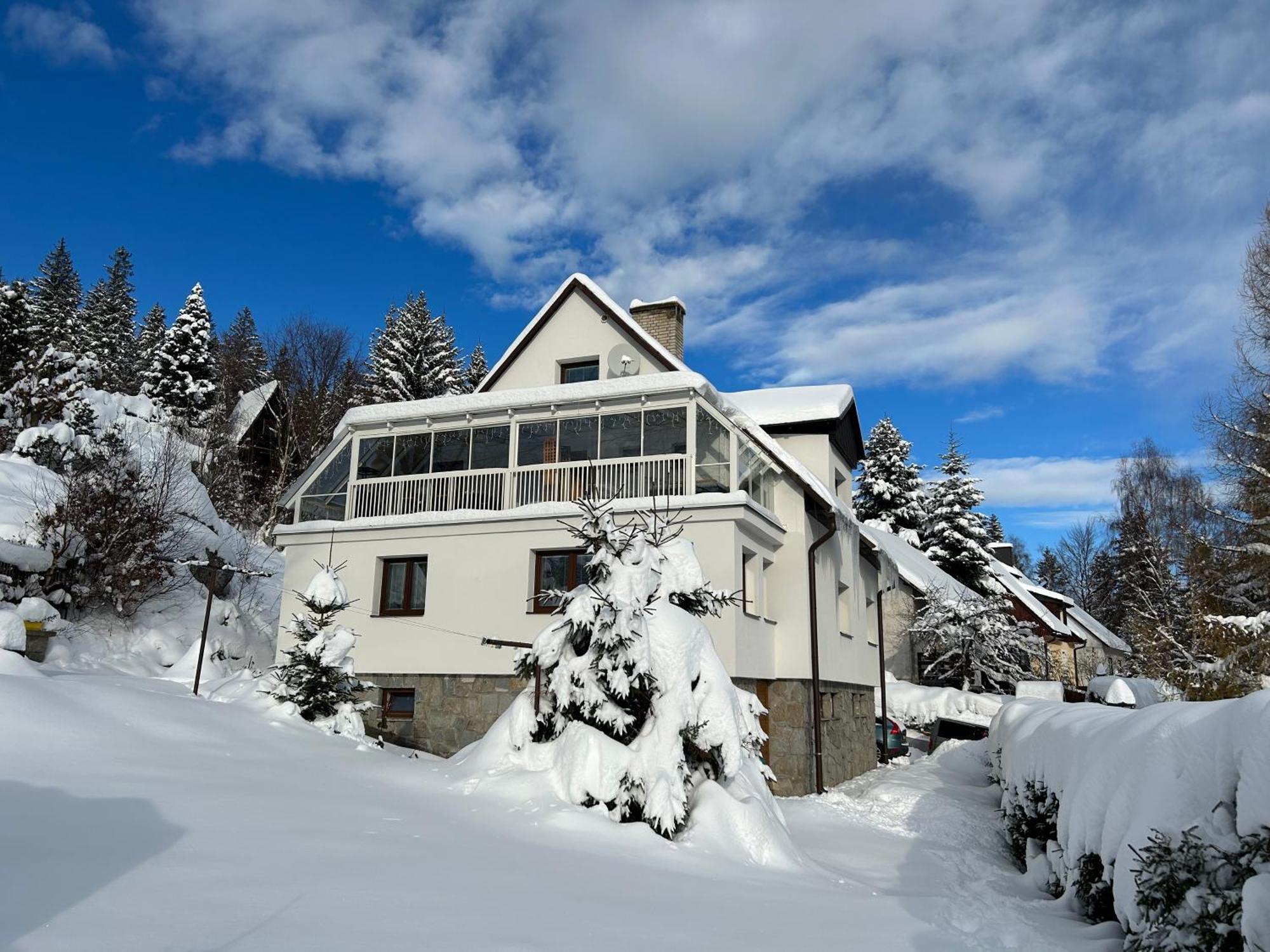 Apartmány u vleku Karlova Studánka Exterior foto